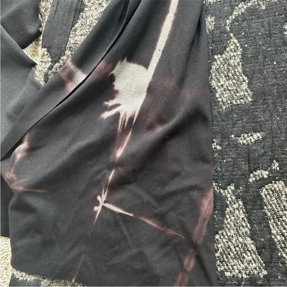 Amazing ART OF CLOTH size XL Wool Alpaca Blend Jacket w/ Hand Dyed Jersey Trim